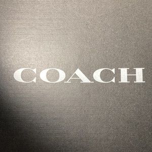 New gently used clear Coach Slides. Comes with box and original packaging.